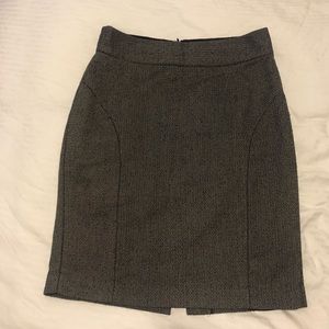 Gray Banana Republic Pencil Skirt